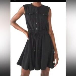 Nine West black sleeveless dress